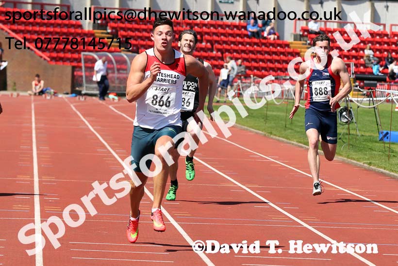Senior men, North East Track and Field Champs., Gateshead. Photo: David T. Hewitson/Sports for All Pics